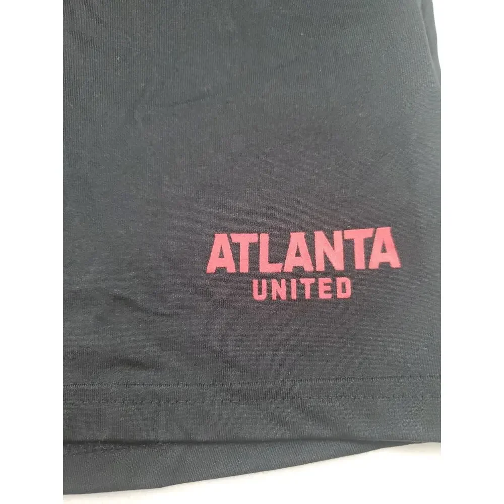 Adidas Mens Large Black Graphic Resurgen Atlanta United FC Pullover Shirt